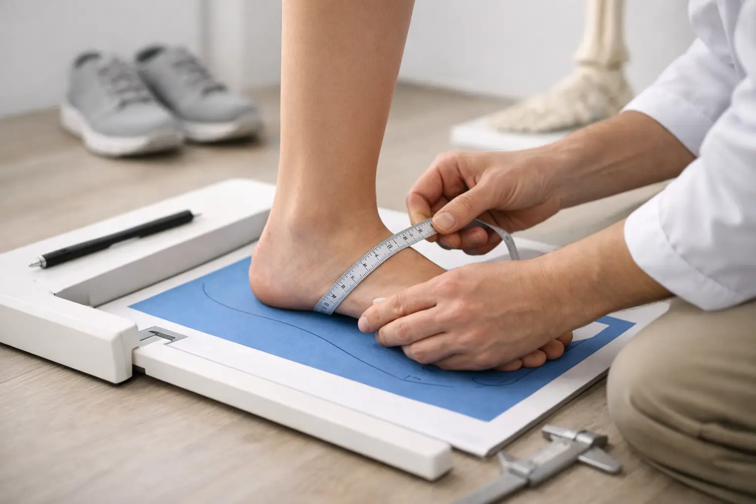Mjerenje stopala za ortopedsku obuću